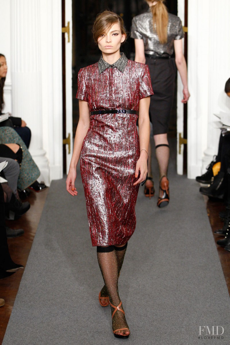 Carola Remer featured in  the Ports 1961 fashion show for Autumn/Winter 2011