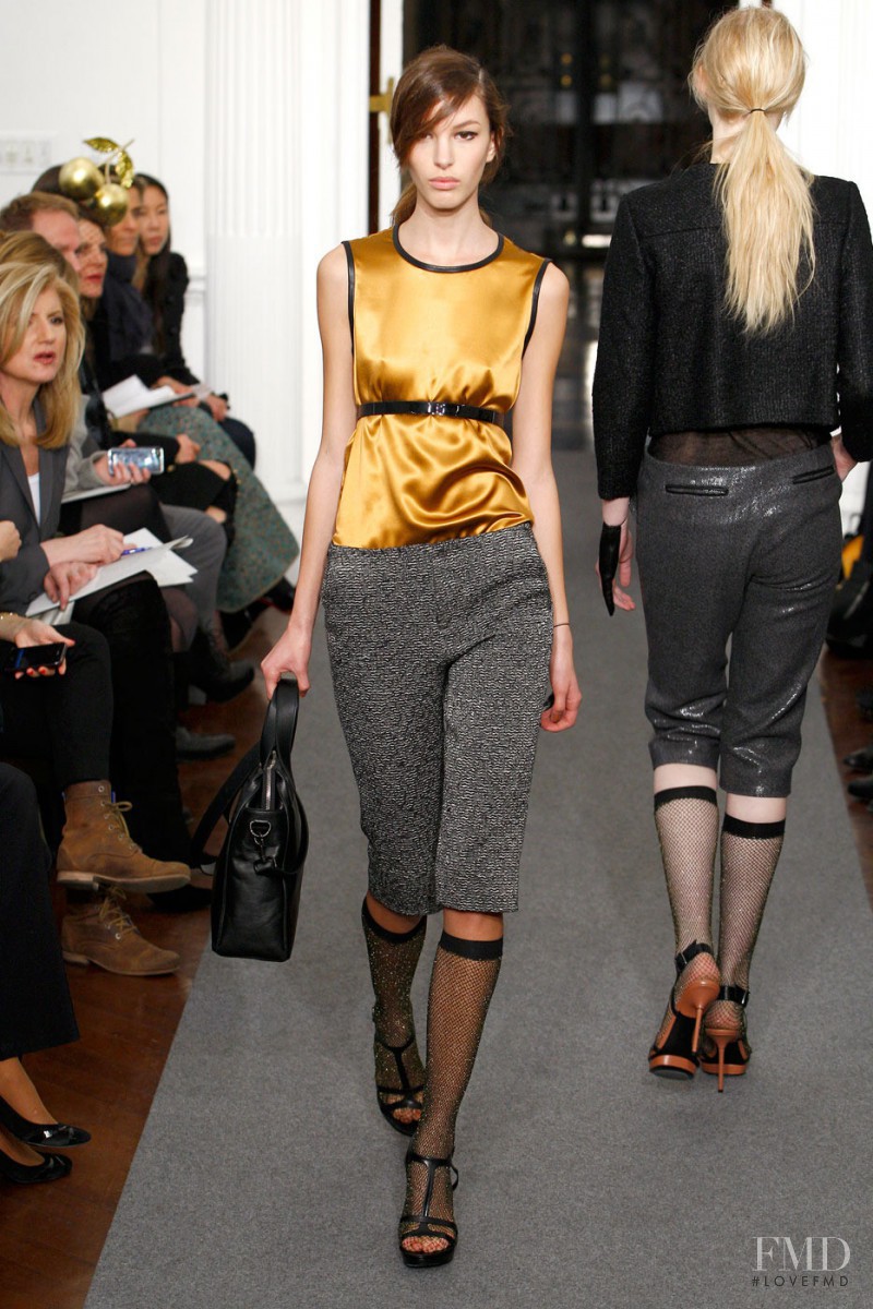 Kate King featured in  the Ports 1961 fashion show for Autumn/Winter 2011