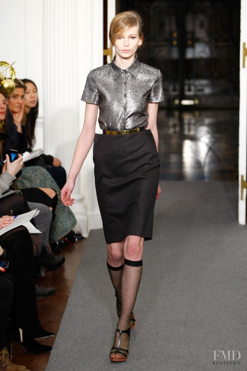 Monika Sawicka featured in  the Ports 1961 fashion show for Autumn/Winter 2011