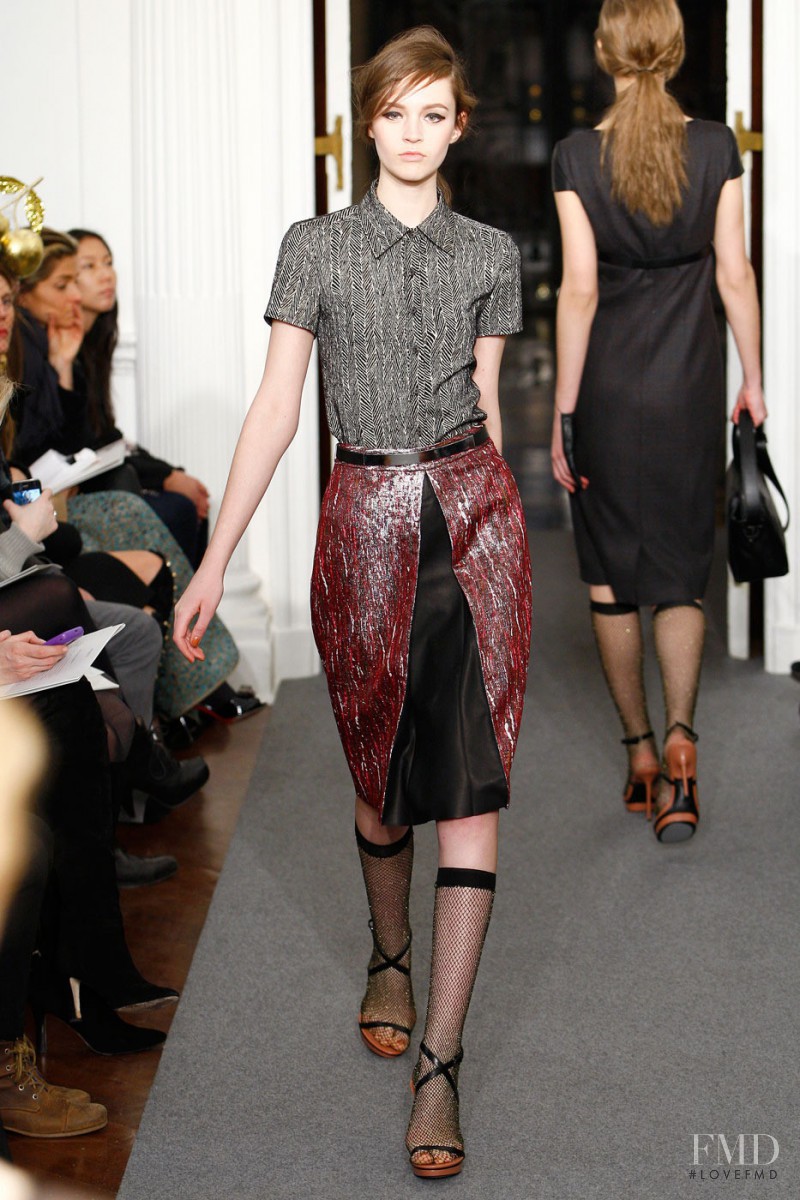 Magdalena Kulicka featured in  the Ports 1961 fashion show for Autumn/Winter 2011