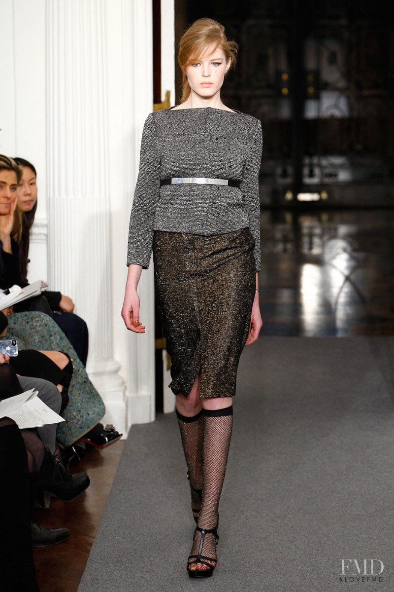 Linnea Regnander featured in  the Ports 1961 fashion show for Autumn/Winter 2011