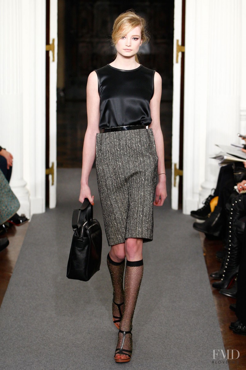 Maud Welzen featured in  the Ports 1961 fashion show for Autumn/Winter 2011