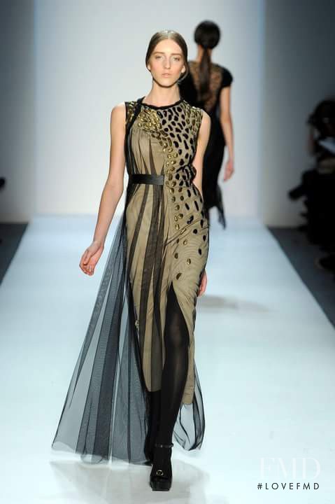 Iris Egbers featured in  the Christian Cota fashion show for Autumn/Winter 2011