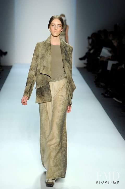 Iris Egbers featured in  the Christian Cota fashion show for Autumn/Winter 2011
