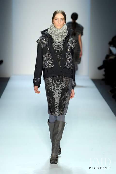 Iris Egbers featured in  the Christian Cota fashion show for Autumn/Winter 2011
