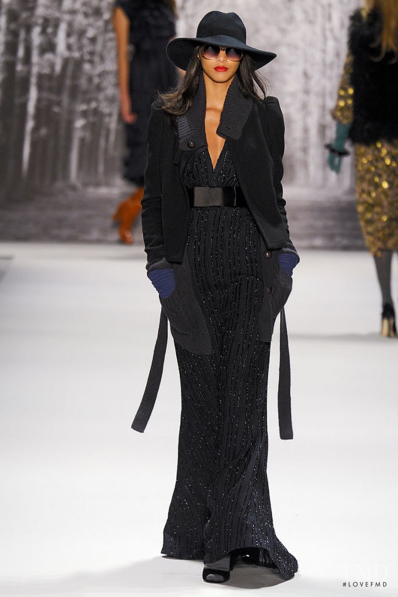 Lais Ribeiro featured in  the Milly fashion show for Autumn/Winter 2011