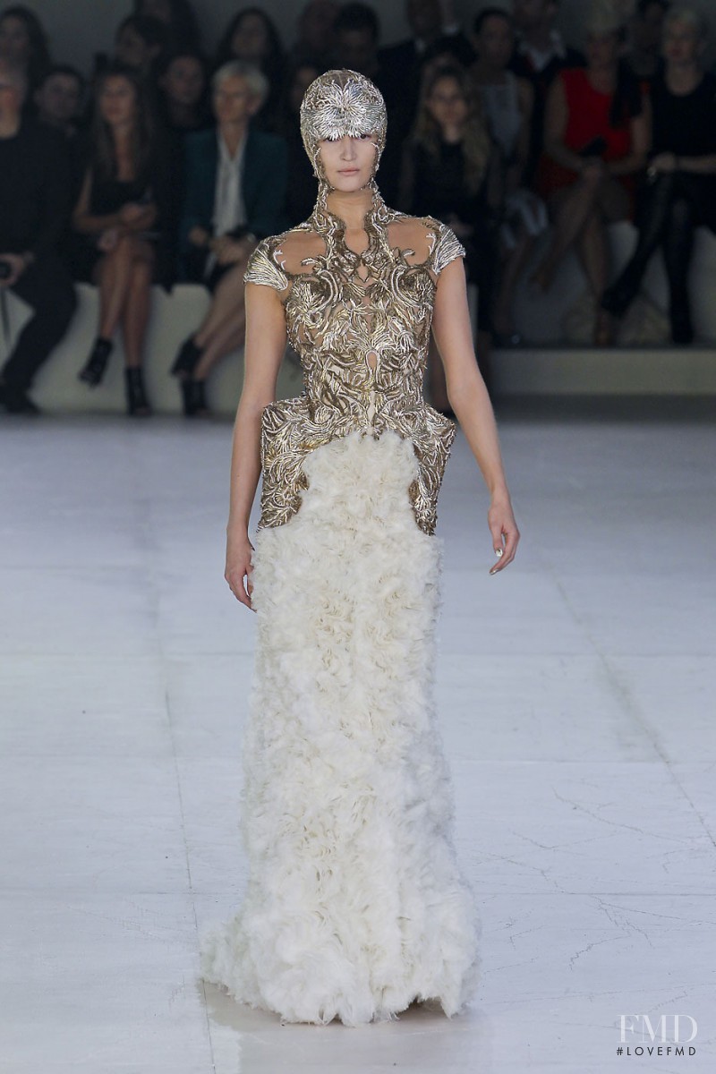 Alexander McQueen fashion show for Spring/Summer 2012