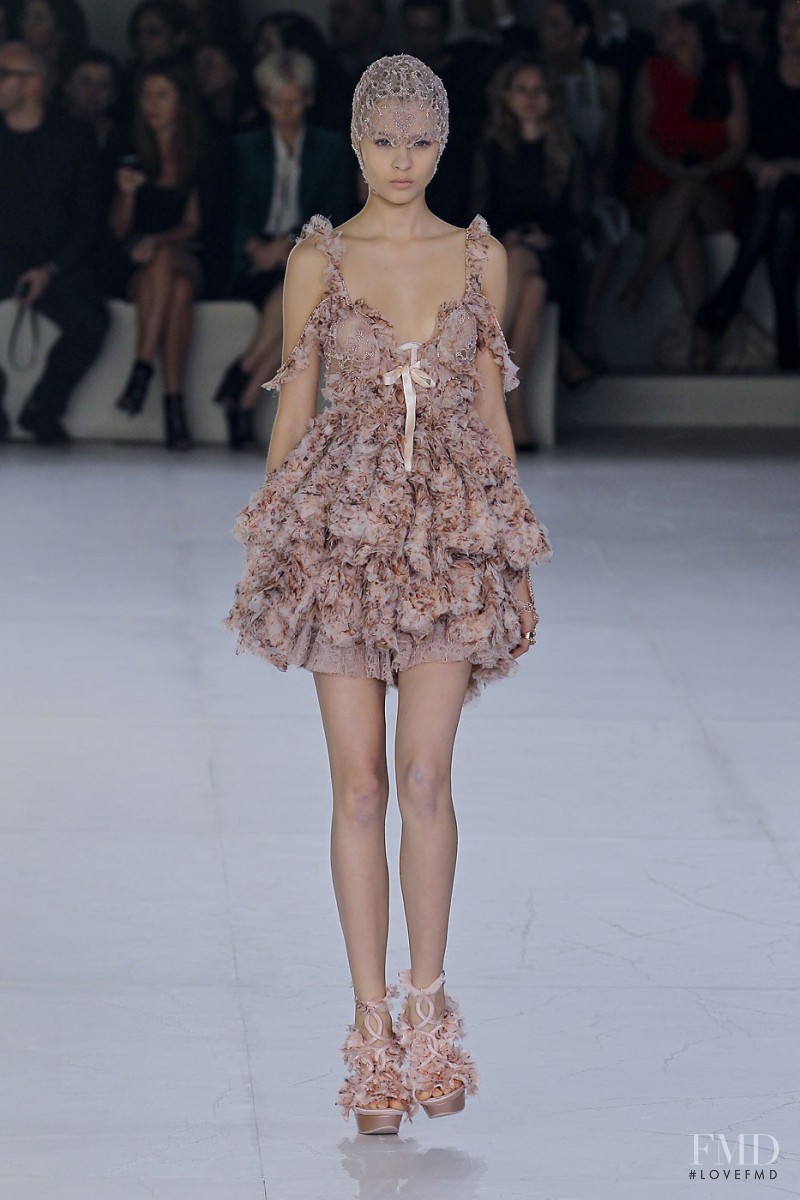 Alexander McQueen fashion show for Spring/Summer 2012