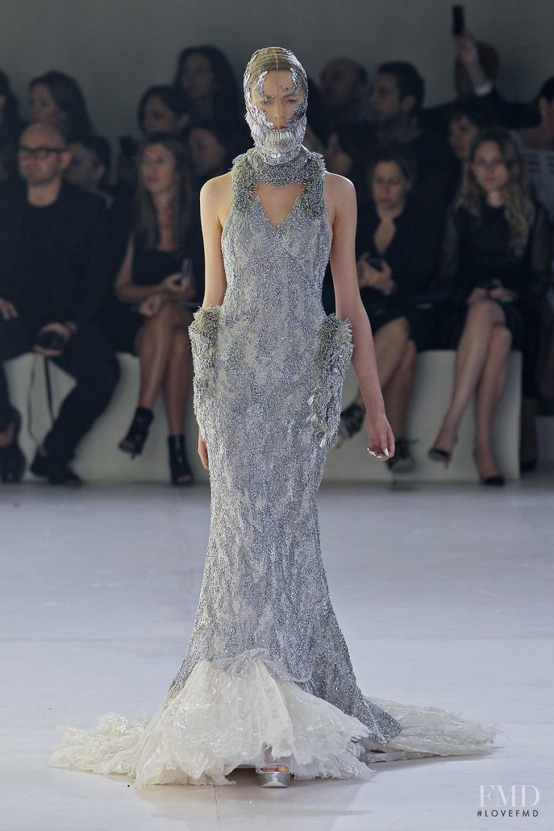 Alexander McQueen fashion show for Spring/Summer 2012