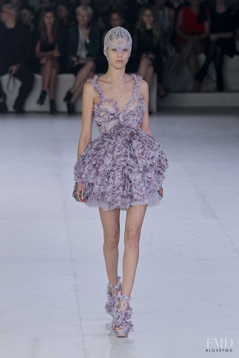 Alexander McQueen fashion show for Spring/Summer 2012