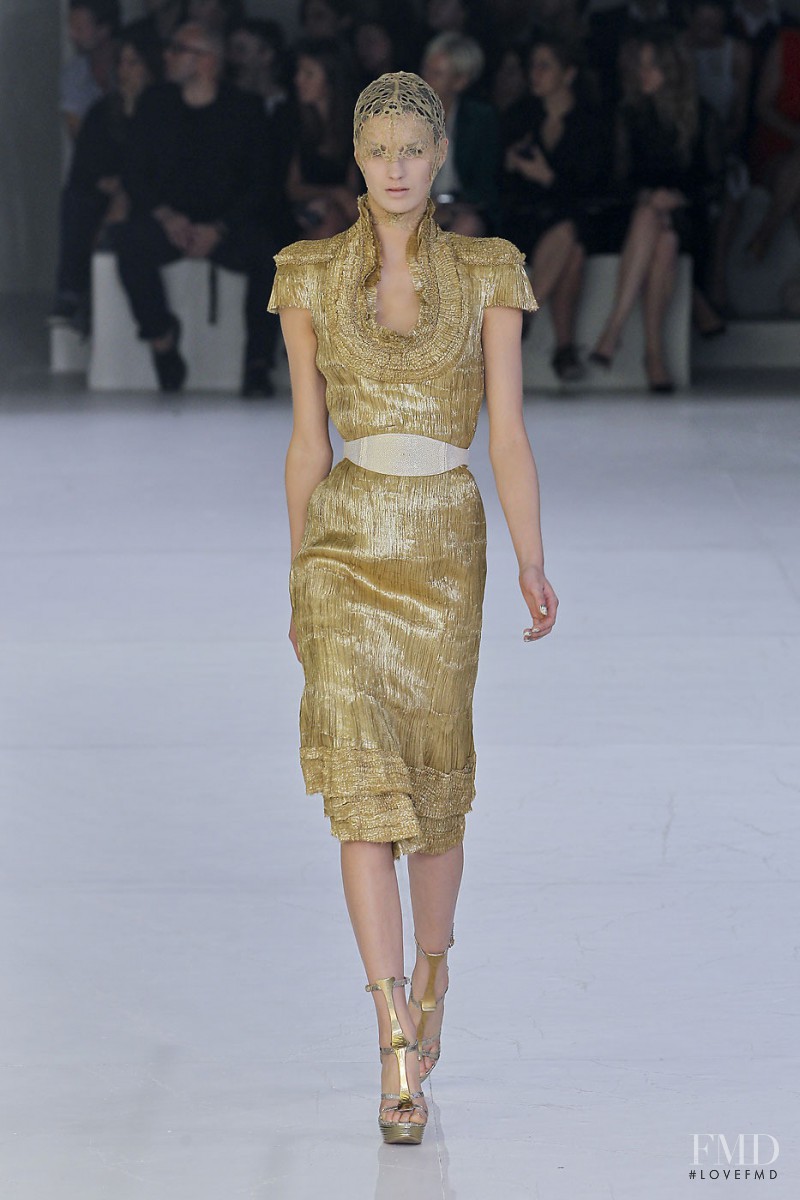 Alexander McQueen fashion show for Spring/Summer 2012