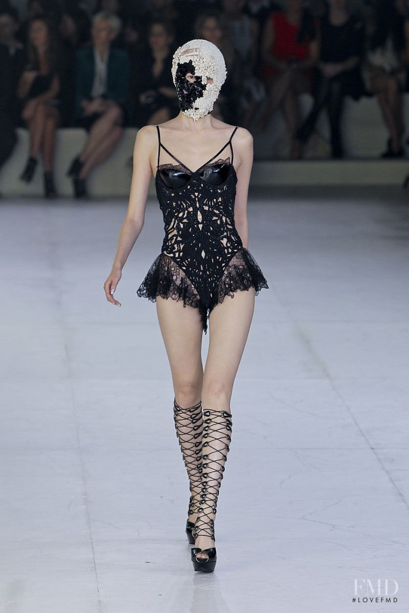 Alexander McQueen fashion show for Spring/Summer 2012