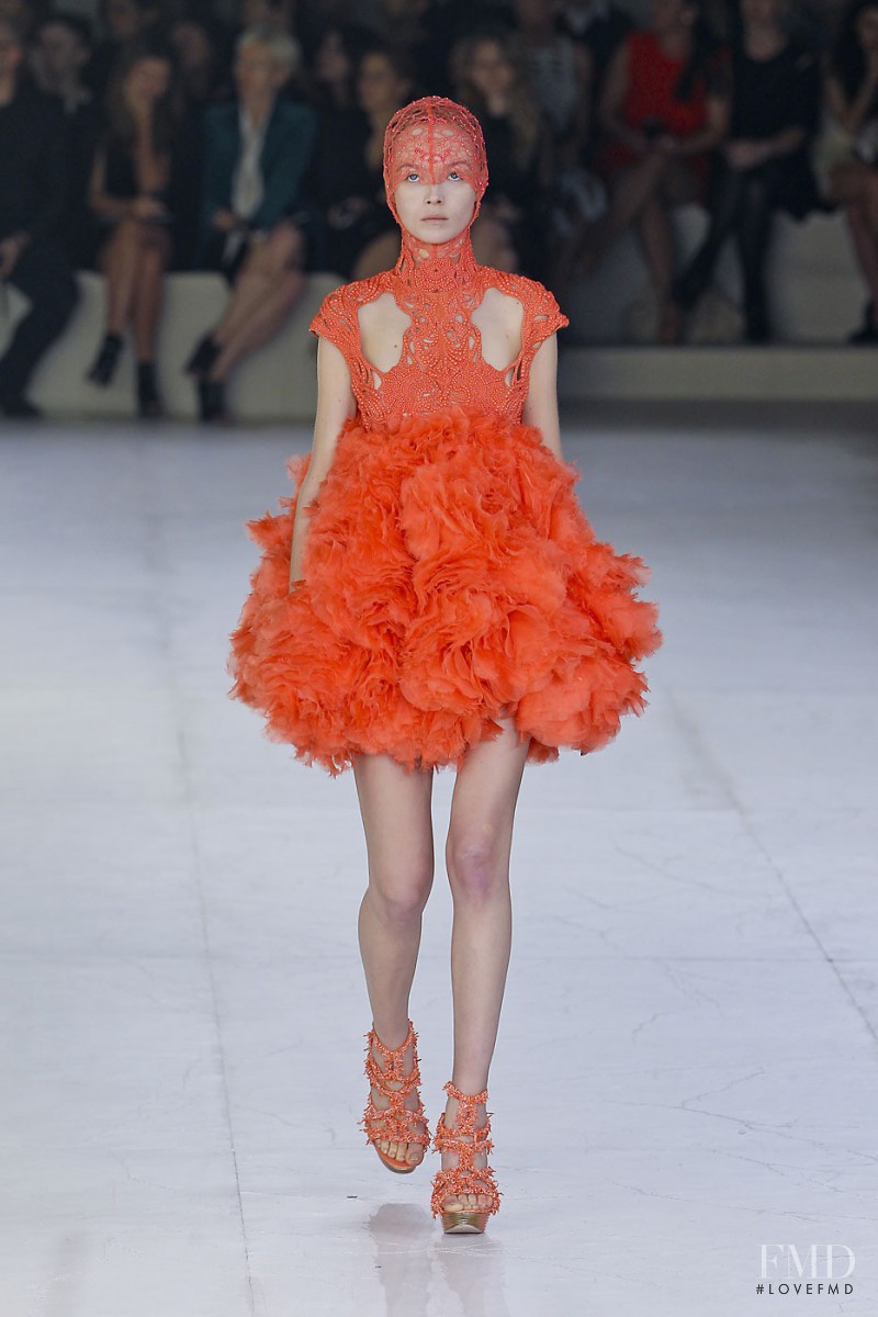 Alexander McQueen fashion show for Spring/Summer 2012