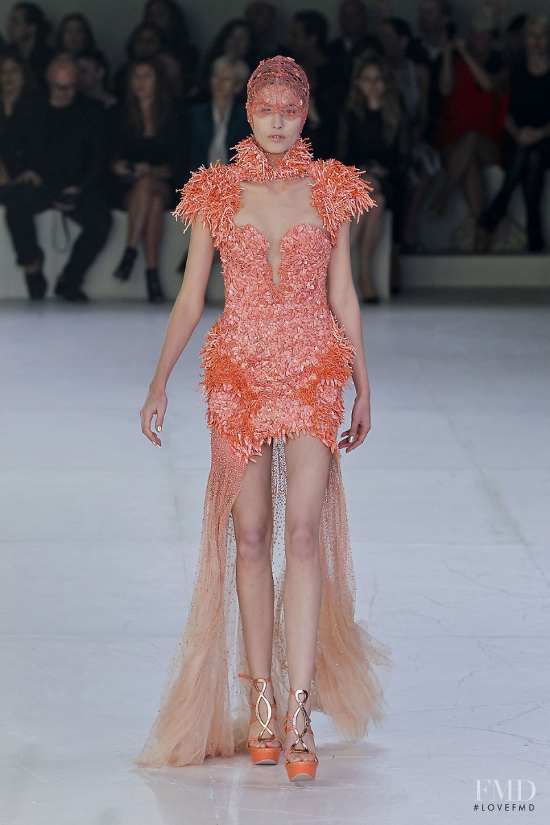 Alexander McQueen fashion show for Spring/Summer 2012