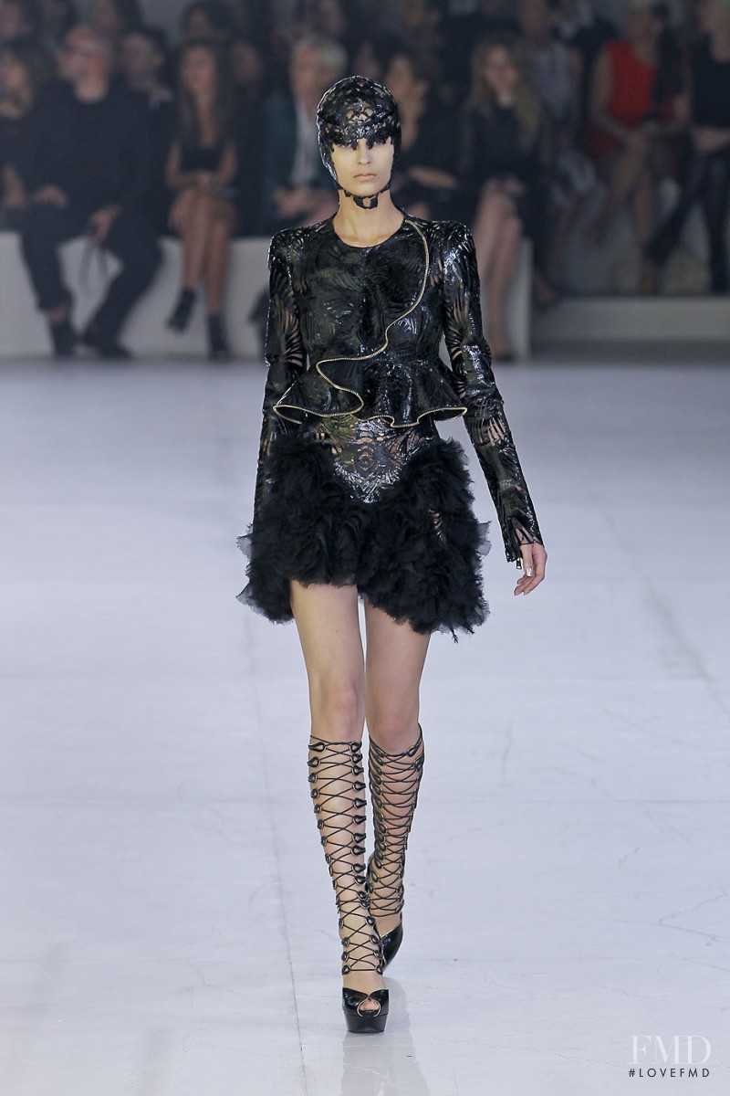 Alexander McQueen fashion show for Spring/Summer 2012