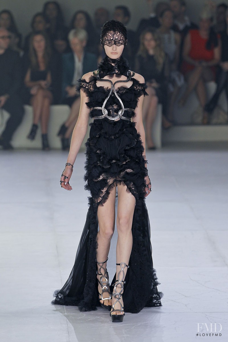 Alexander McQueen fashion show for Spring/Summer 2012