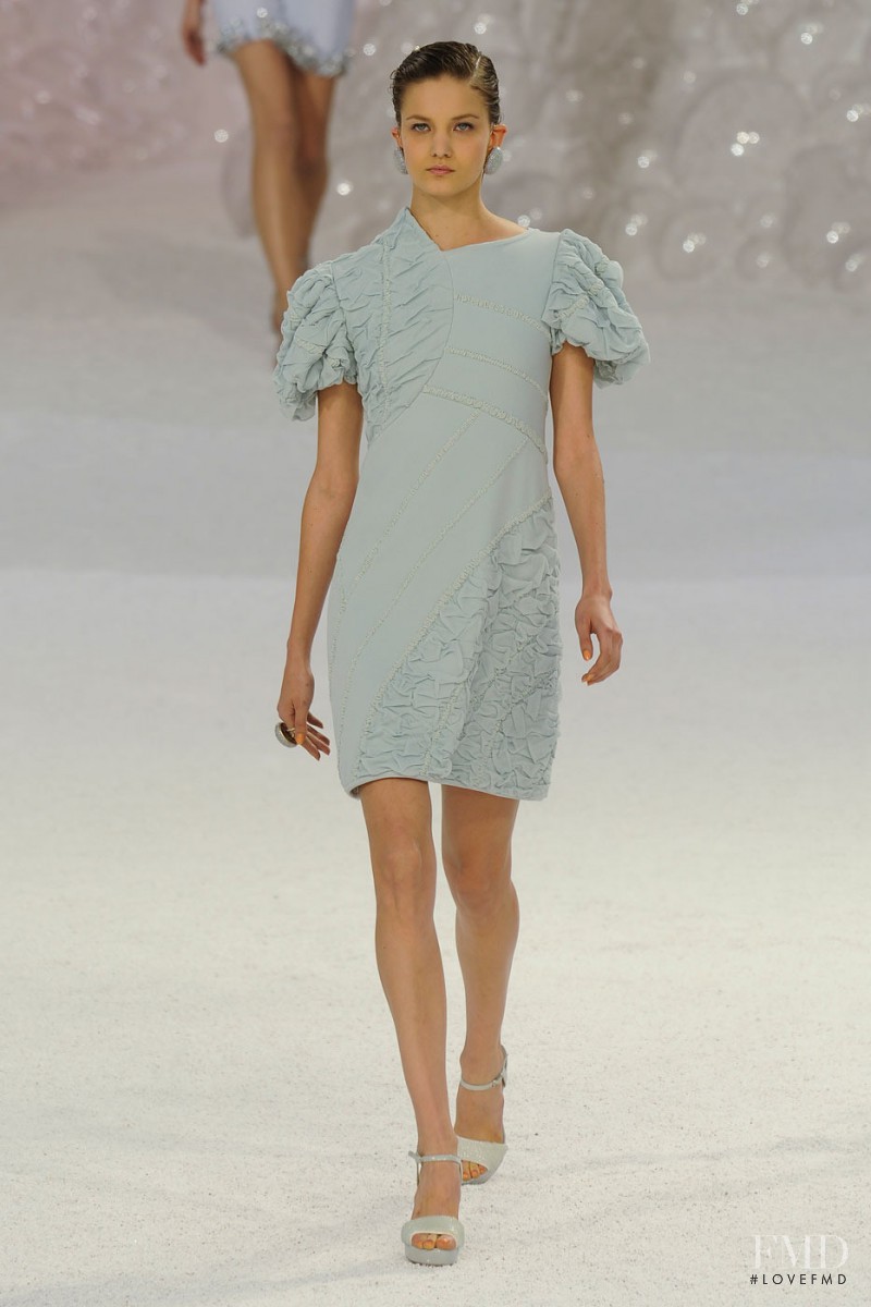 Nadine Ponce featured in  the Chanel fashion show for Spring/Summer 2012