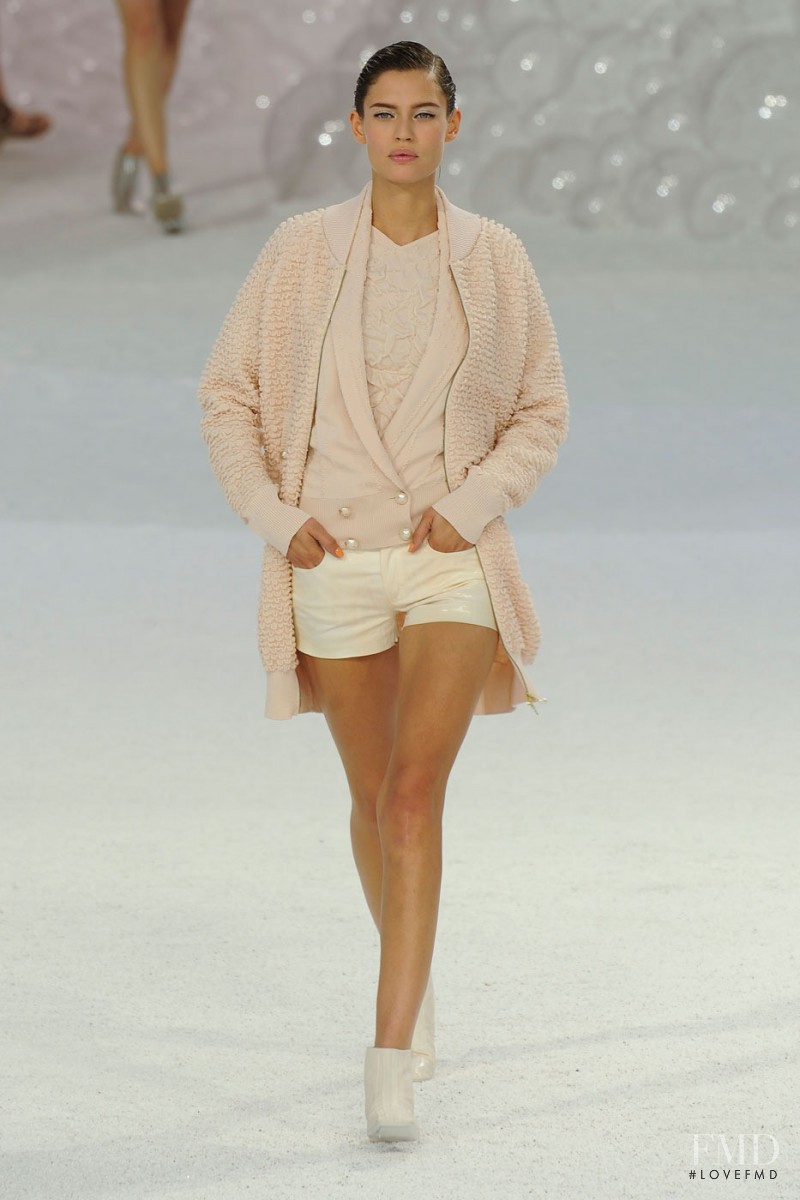 Bianca Balti featured in  the Chanel fashion show for Spring/Summer 2012