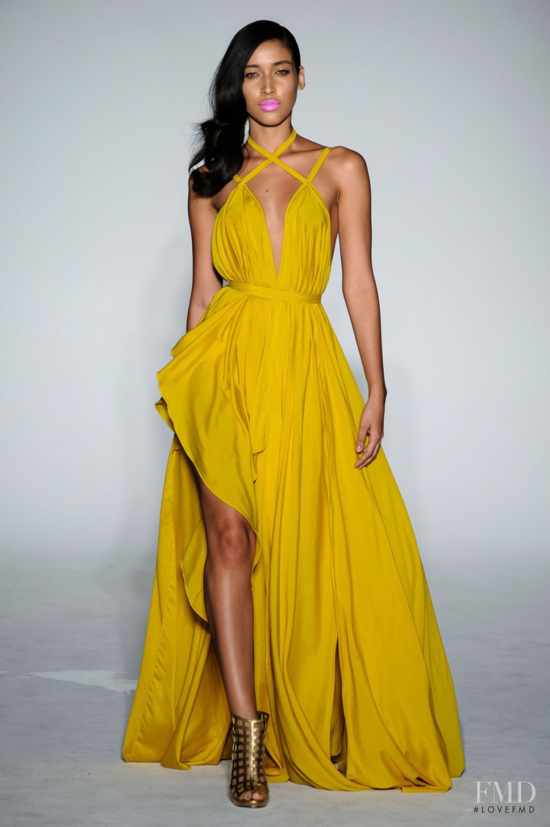 Michael Costello fashion show for Spring/Summer 2016