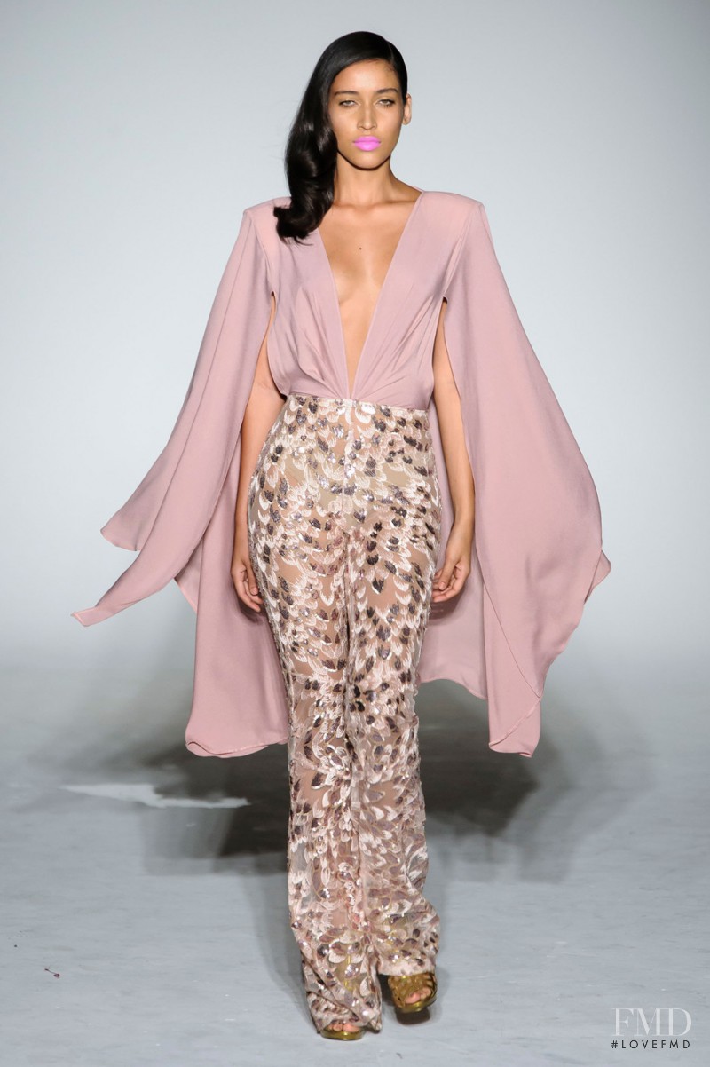 Michael Costello fashion show for Spring/Summer 2016