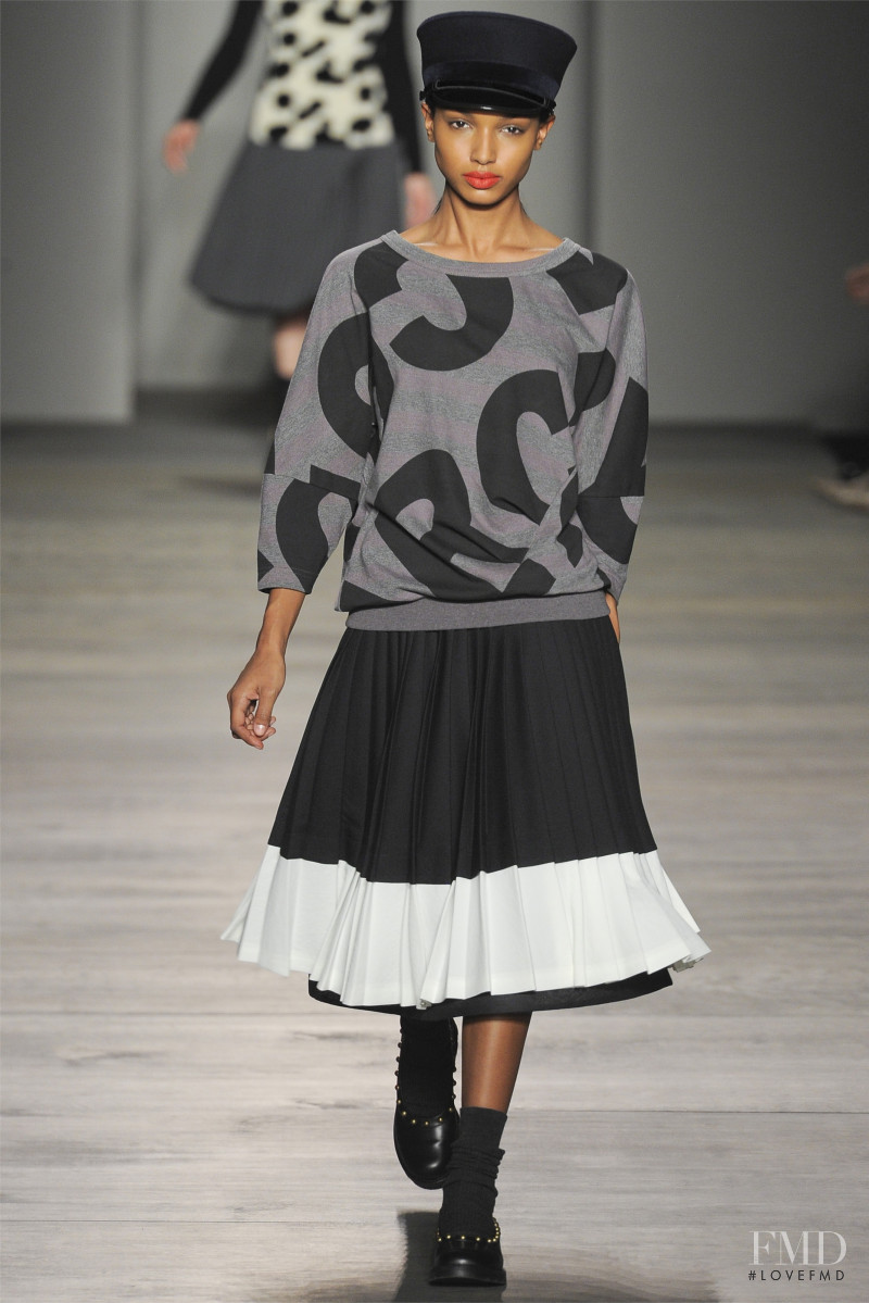 Jasmine Tookes featured in  the Marc by Marc Jacobs fashion show for Autumn/Winter 2012