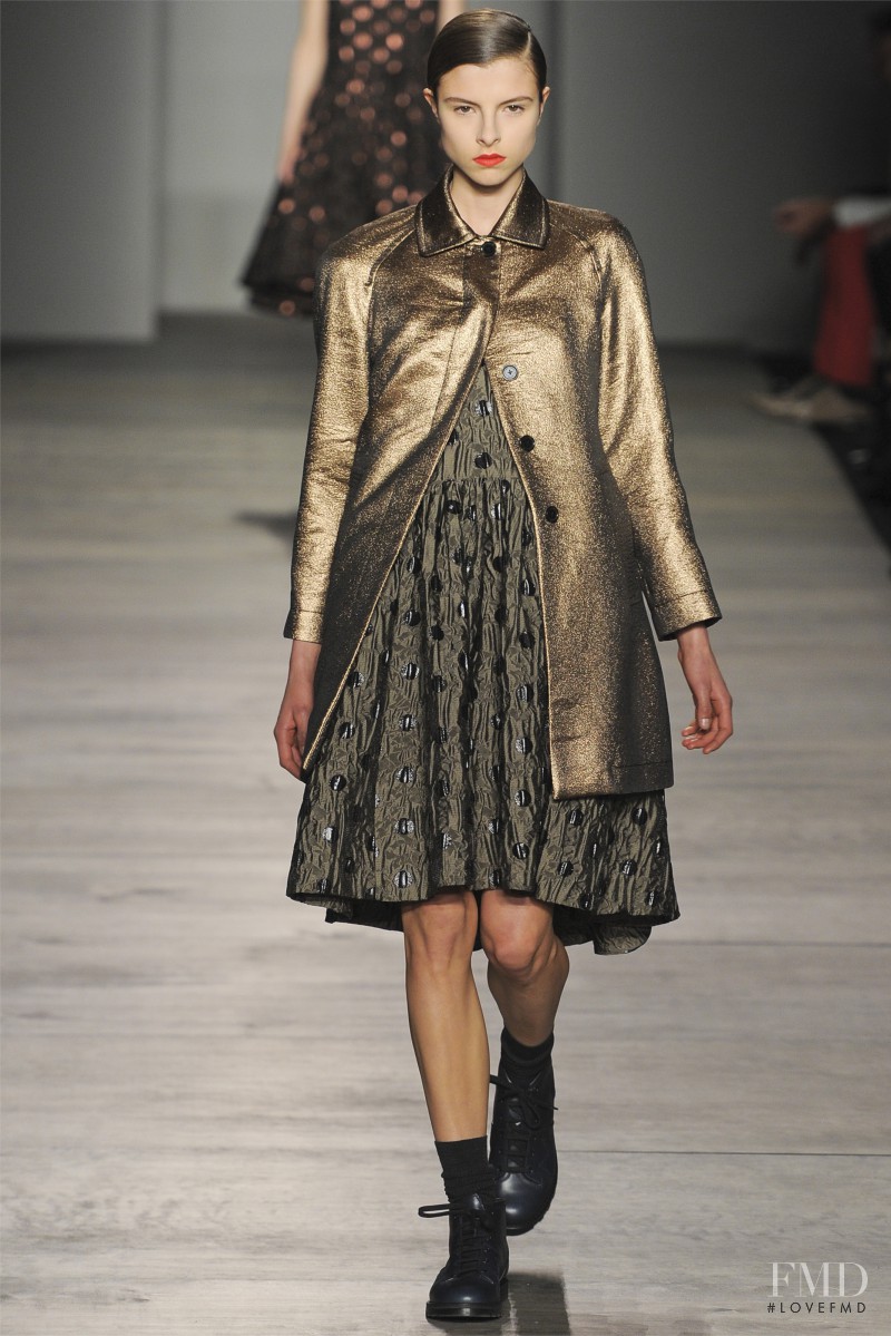 Isaac Lindsay featured in  the Marc by Marc Jacobs fashion show for Autumn/Winter 2012