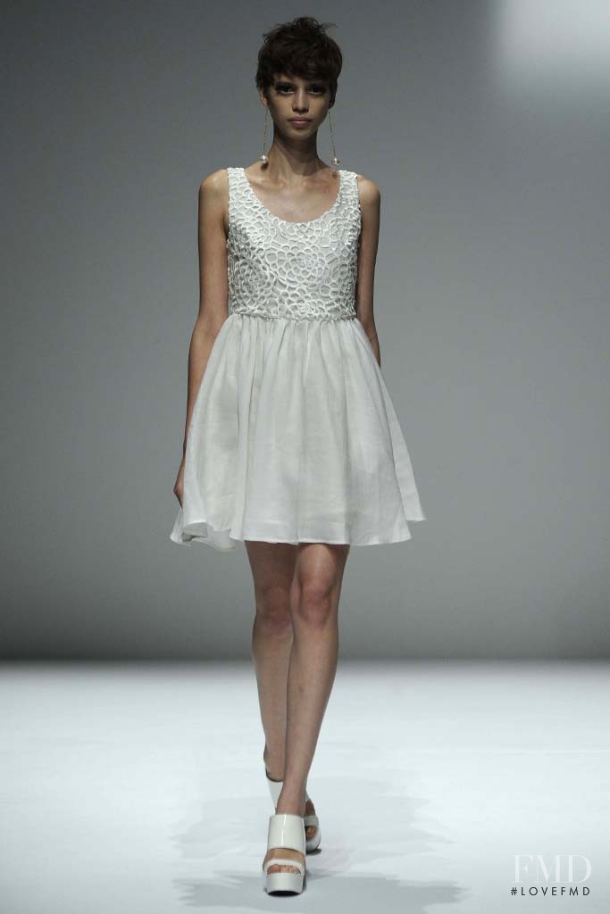 Amanda de Oliveira Queiroz featured in  the Deceive fashion show for Spring/Summer 2013