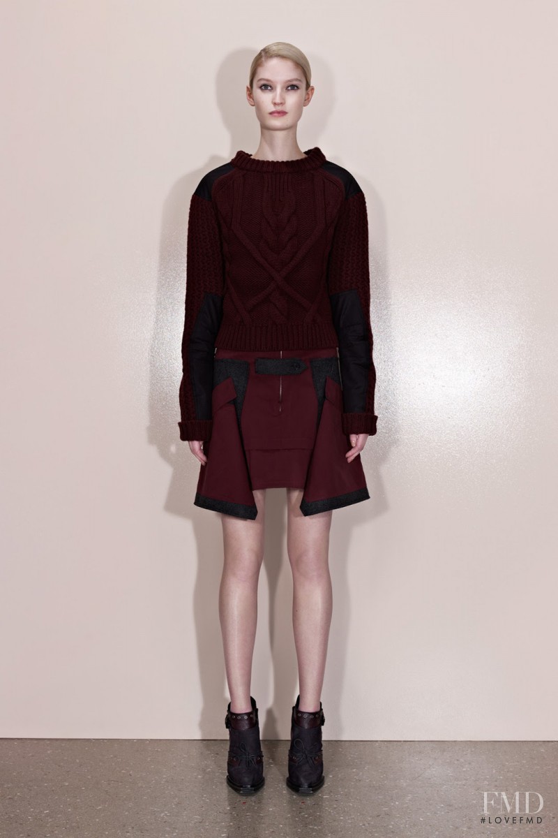 Helena Greyhorse featured in  the McQ Alexander McQueen fashion show for Pre-Fall 2013