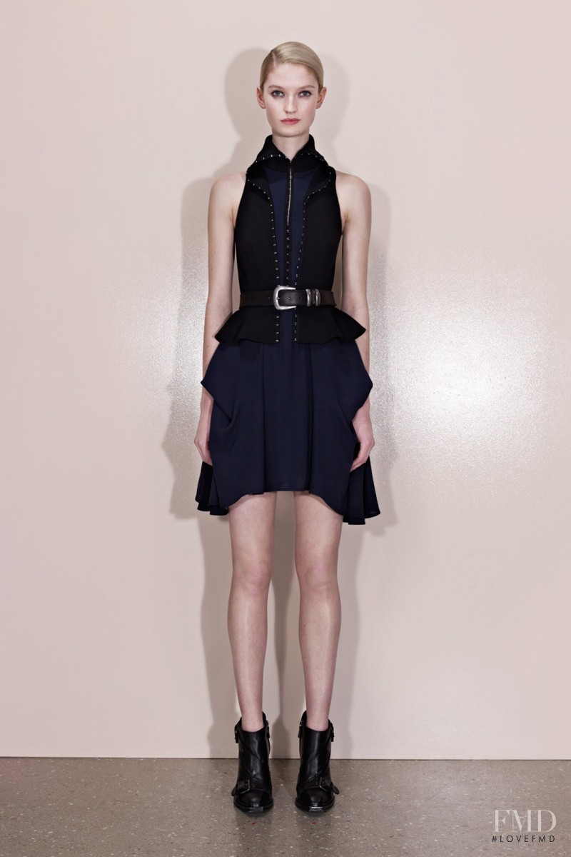 Helena Greyhorse featured in  the McQ Alexander McQueen fashion show for Pre-Fall 2013