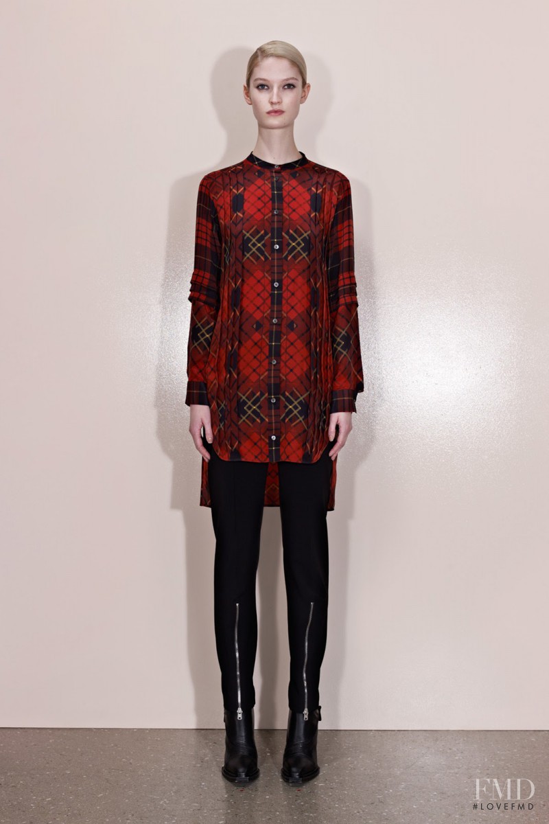 Helena Greyhorse featured in  the McQ Alexander McQueen fashion show for Pre-Fall 2013