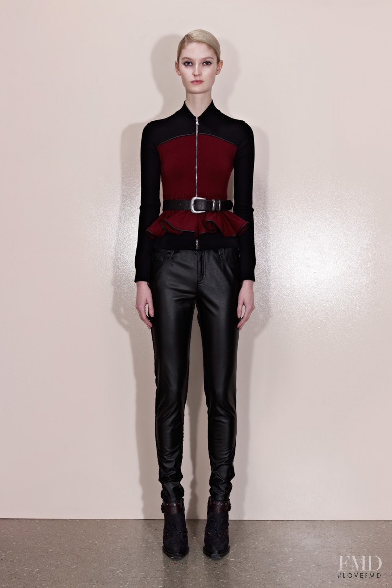 Helena Greyhorse featured in  the McQ Alexander McQueen fashion show for Pre-Fall 2013