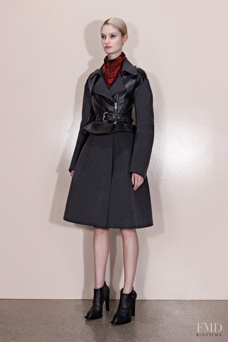 Helena Greyhorse featured in  the McQ Alexander McQueen fashion show for Pre-Fall 2013