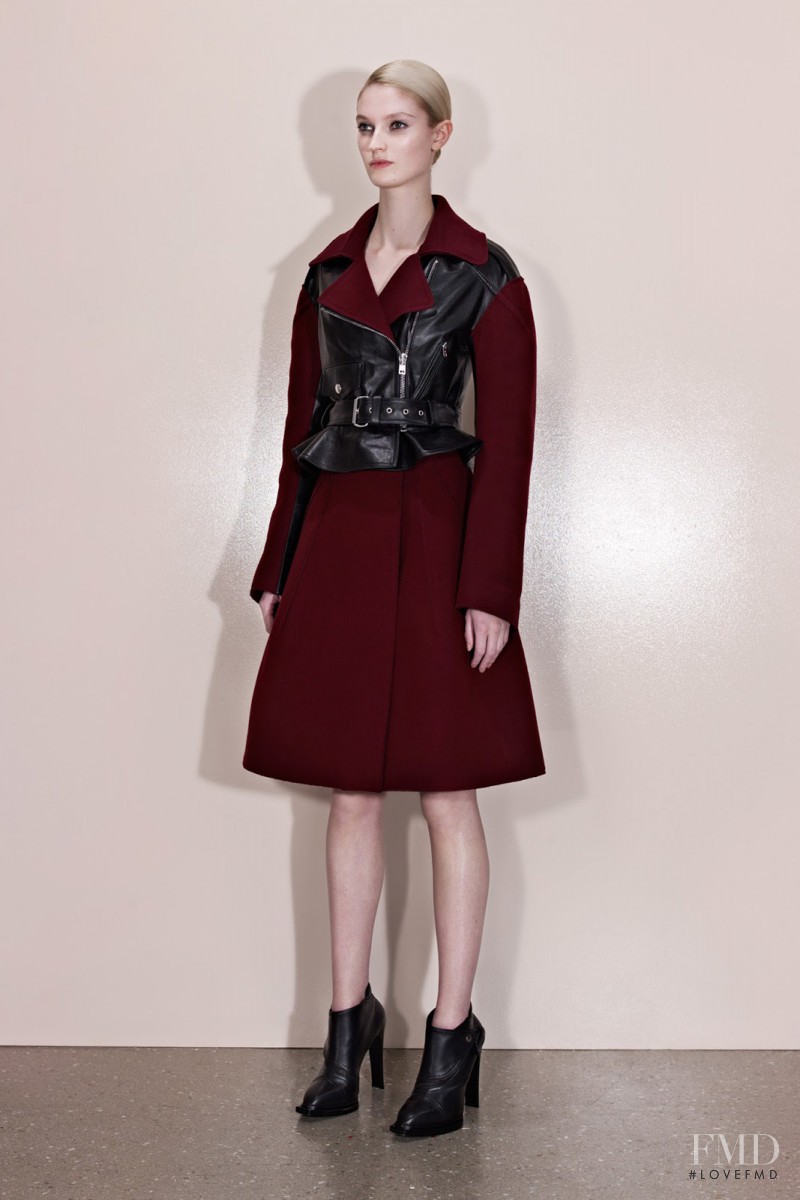 Helena Greyhorse featured in  the McQ Alexander McQueen fashion show for Pre-Fall 2013