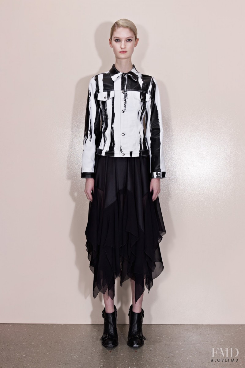 Helena Greyhorse featured in  the McQ Alexander McQueen fashion show for Pre-Fall 2013