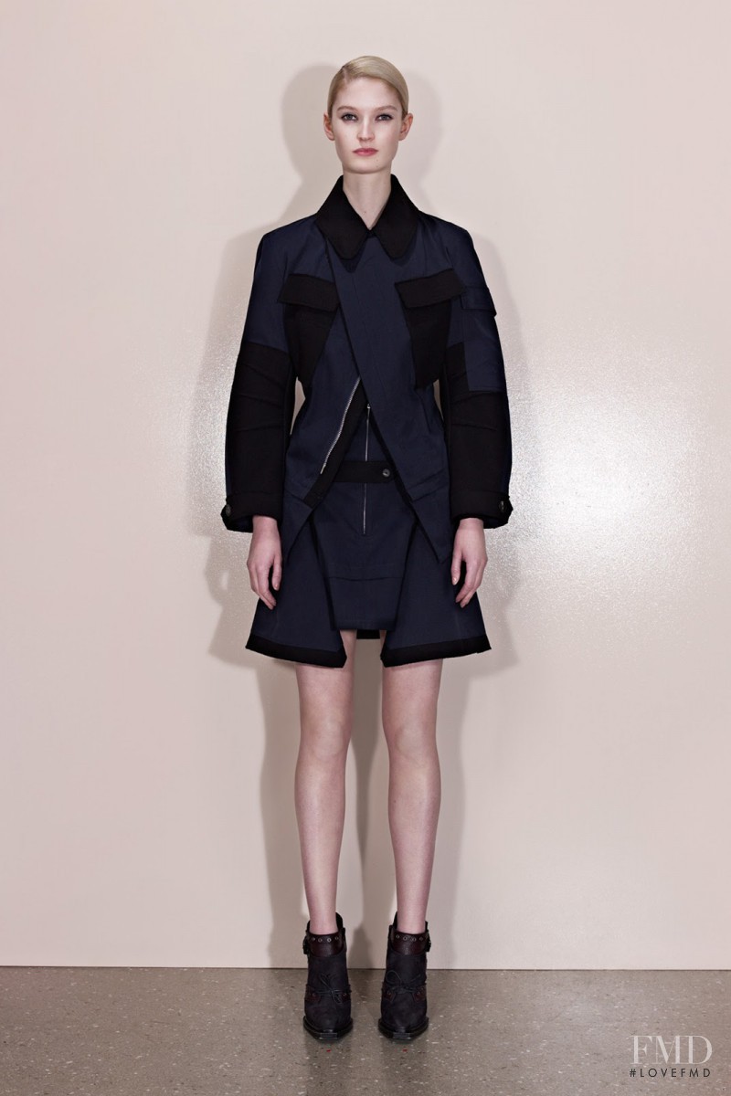 Helena Greyhorse featured in  the McQ Alexander McQueen fashion show for Pre-Fall 2013