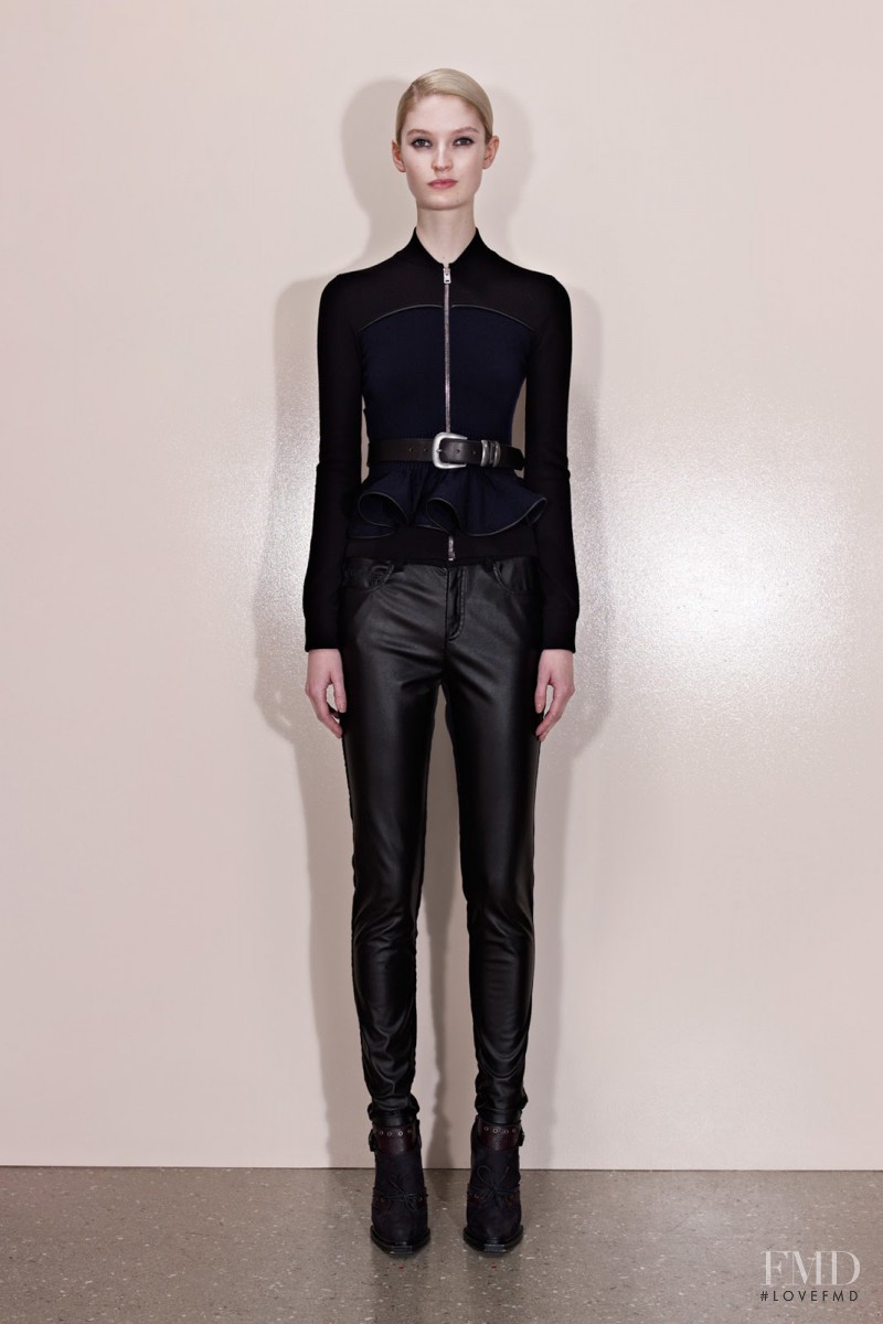 Helena Greyhorse featured in  the McQ Alexander McQueen fashion show for Pre-Fall 2013