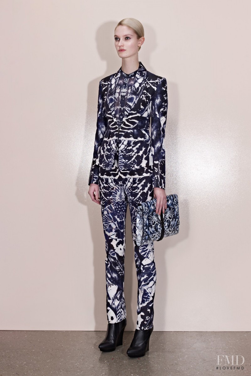 Helena Greyhorse featured in  the McQ Alexander McQueen fashion show for Pre-Fall 2013