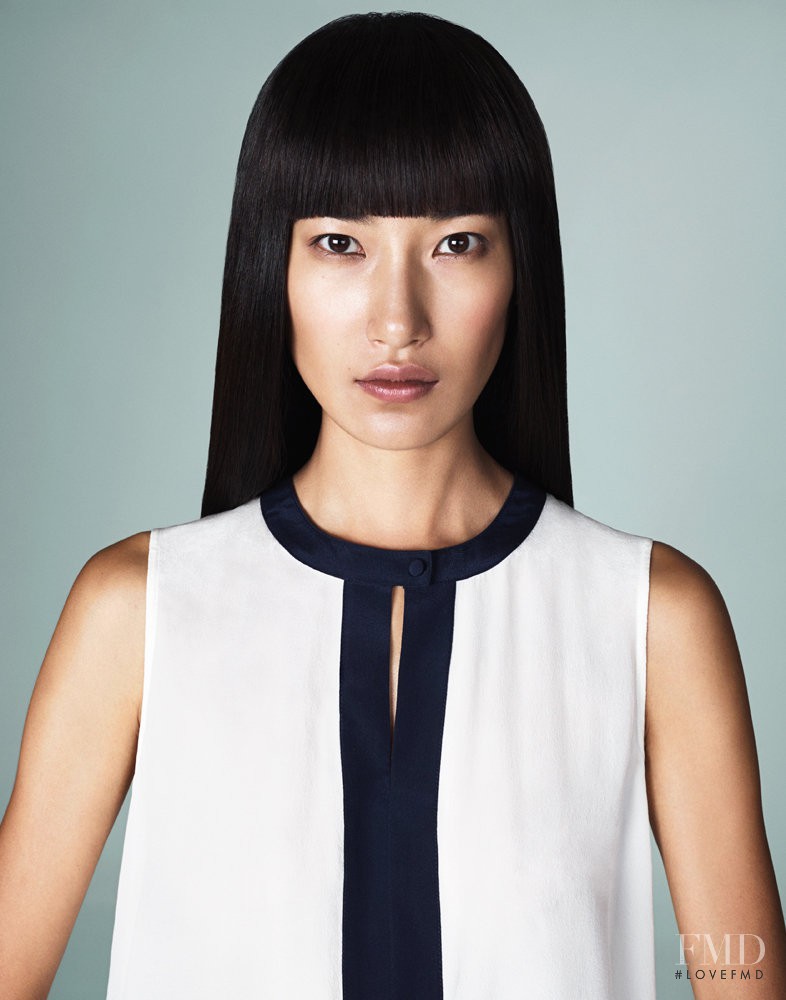 Gigi Jeon featured in  the John Lewis lookbook for Spring/Summer 2013