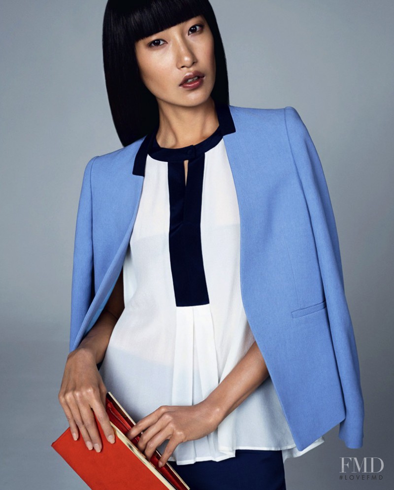 Gigi Jeon featured in  the John Lewis lookbook for Spring/Summer 2013