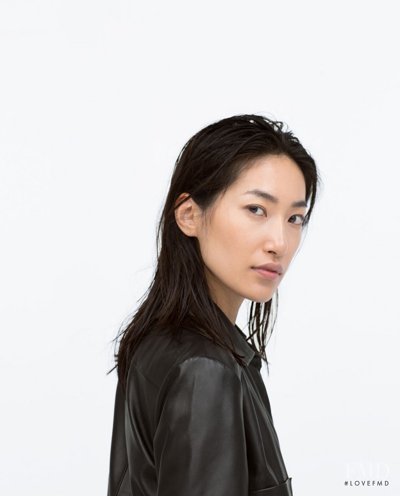 Gigi Jeon featured in  the Zara lookbook for Spring/Summer 2015