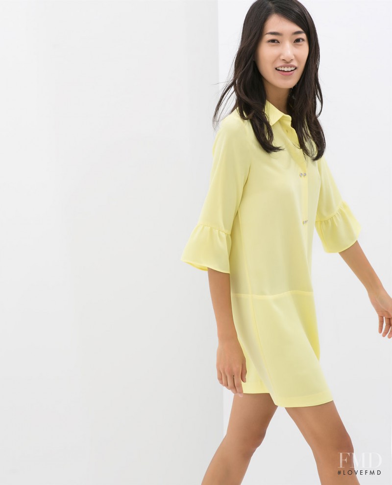 Gigi Jeon featured in  the Zara lookbook for Spring/Summer 2014