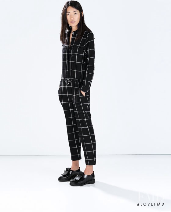 Gigi Jeon featured in  the Zara lookbook for Spring/Summer 2014
