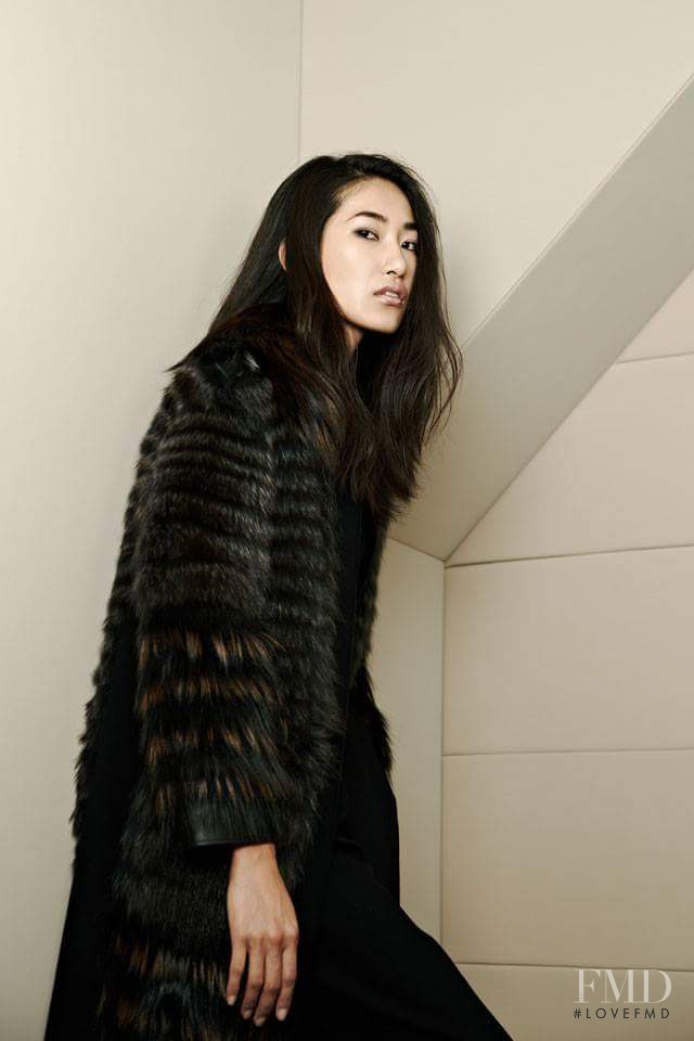 Gigi Jeon featured in  the LN-CC lookbook for Autumn/Winter 2013