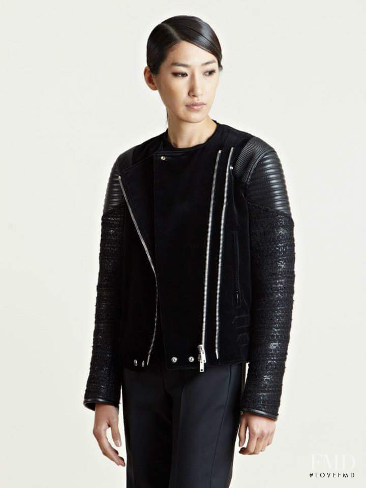 Gigi Jeon featured in  the LN-CC Outerwear catalogue for Autumn/Winter 2013