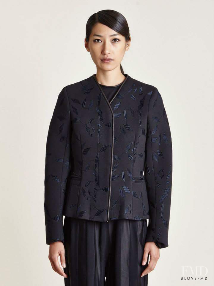 Gigi Jeon featured in  the LN-CC Outerwear catalogue for Autumn/Winter 2013