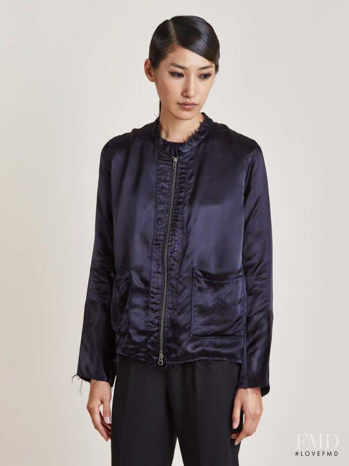 Gigi Jeon featured in  the LN-CC Outerwear catalogue for Autumn/Winter 2013