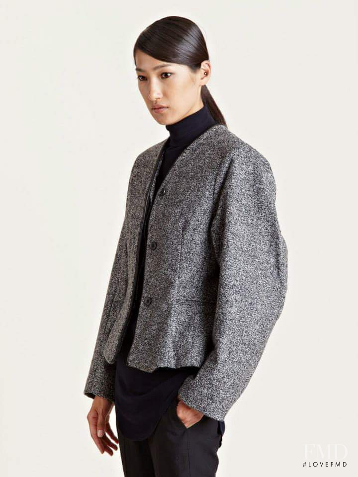Gigi Jeon featured in  the LN-CC Outerwear catalogue for Autumn/Winter 2013