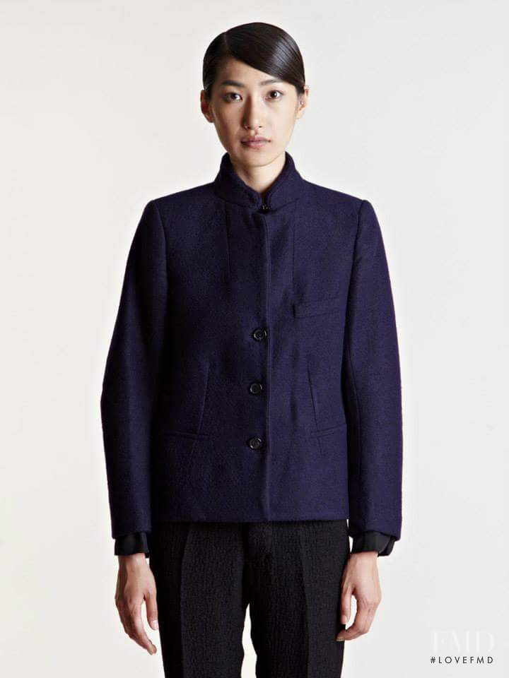 Gigi Jeon featured in  the LN-CC Outerwear catalogue for Autumn/Winter 2013