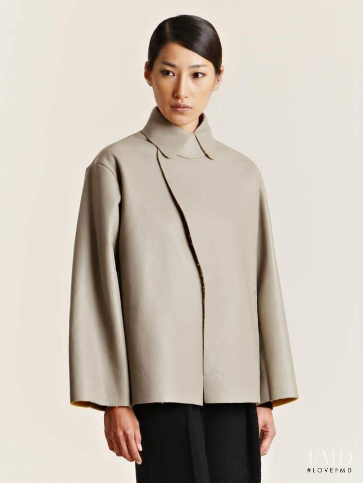 Gigi Jeon featured in  the LN-CC Outerwear catalogue for Autumn/Winter 2013