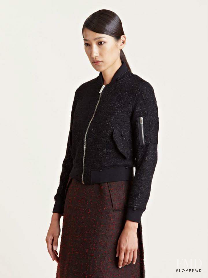 Gigi Jeon featured in  the LN-CC Outerwear catalogue for Autumn/Winter 2013